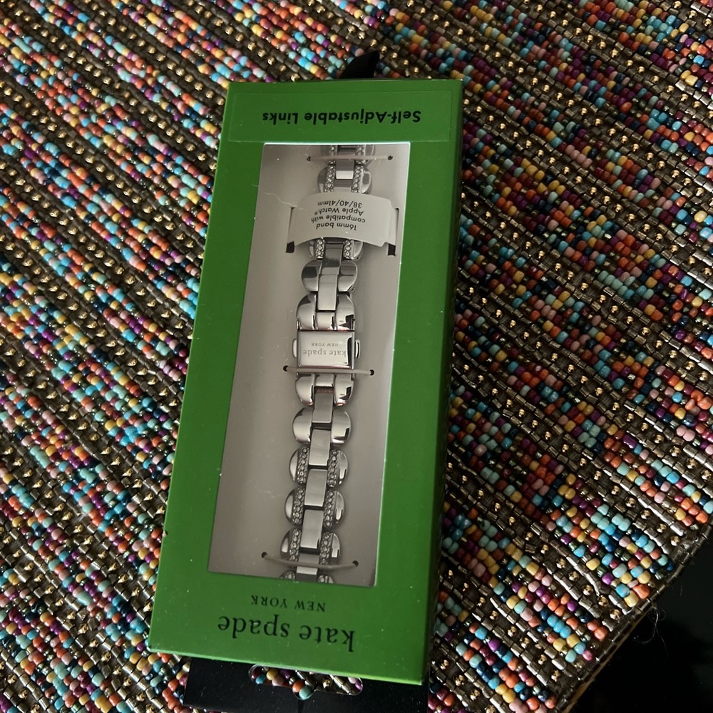 Kate Spade Silver Adjustable Bracelet